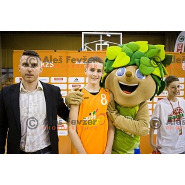Mini Pokal Spar Final basketball match between Petrol Olimpija and Helios Suns, Tivoli, Ljubljana, Slovenia on February 18, 2018
