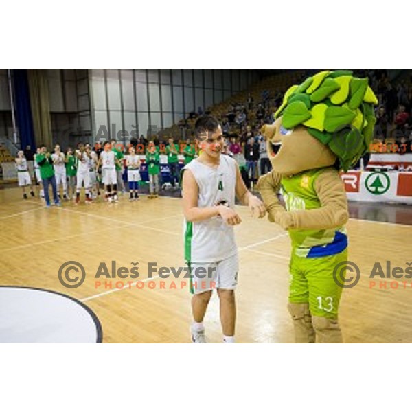 Mini Pokal Spar Final basketball match between Petrol Olimpija and Helios Suns, Tivoli, Ljubljana, Slovenia on February 18, 2018