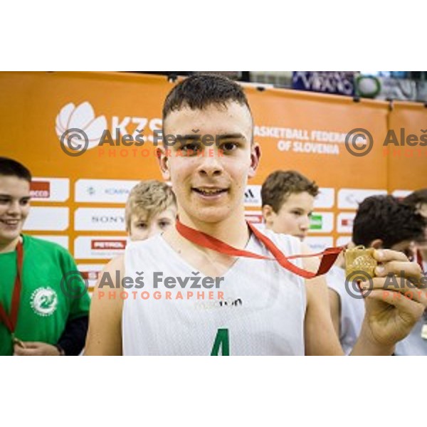 Mini Pokal Spar Final basketball match between Petrol Olimpija and Helios Suns, Tivoli, Ljubljana, Slovenia on February 18, 2018