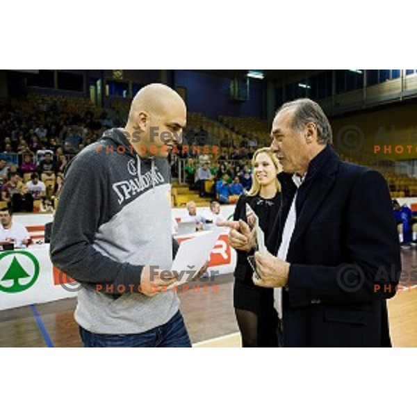 in action during Pokal Spar Final final basketball match between Sencur and SIXT Primorska, Tivoli, Ljubljana, Slovenia on February 18, 2018
