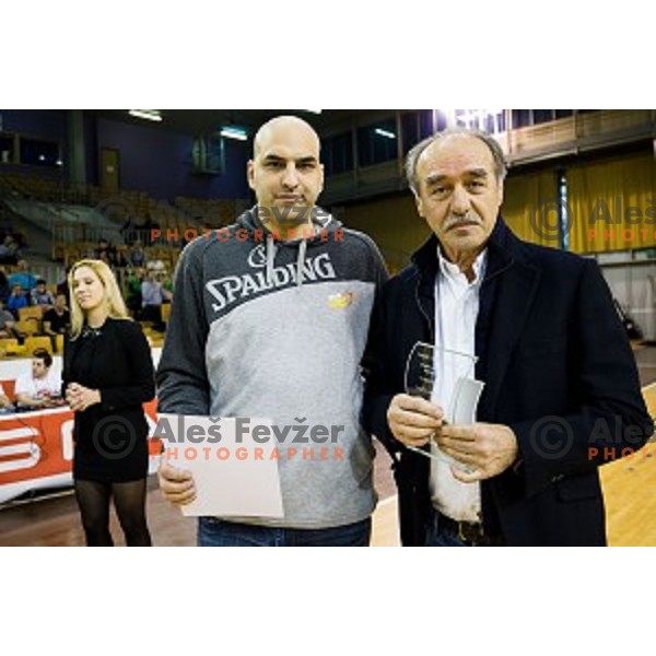 in action during Pokal Spar Final final basketball match between Sencur and SIXT Primorska, Tivoli, Ljubljana, Slovenia on February 18, 2018