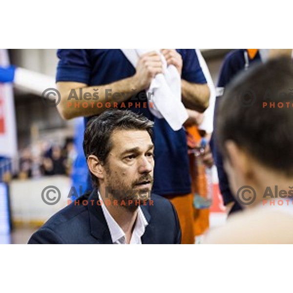 Jurica Golemac in action during Pokal Spar Final final basketball match between Sencur and SIXT Primorska, Tivoli, Ljubljana, Slovenia on February 18, 2018