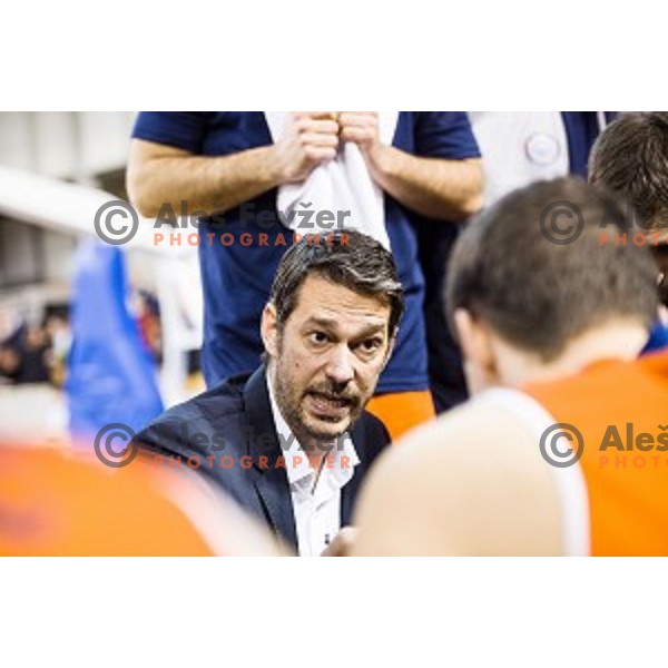 Jurica Golemac in action during Pokal Spar Final final basketball match between Sencur and SIXT Primorska, Tivoli, Ljubljana, Slovenia on February 18, 2018