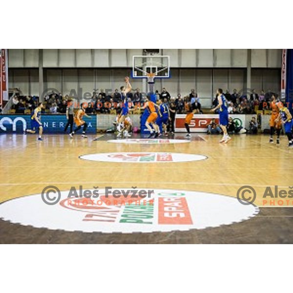 Pokal Spar Final final basketball match between Sencur and SIXT Primorska, Tivoli, Ljubljana, Slovenia on February 18, 2018