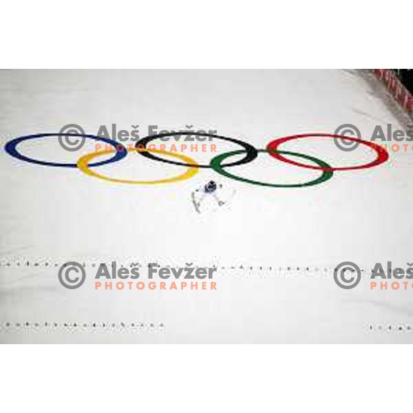 Peter Prevc (SLO) at Ski jumping team competition on Large hill during PyeongChang 2018 Winter Olympic Games, South Korea on February 19, 2018