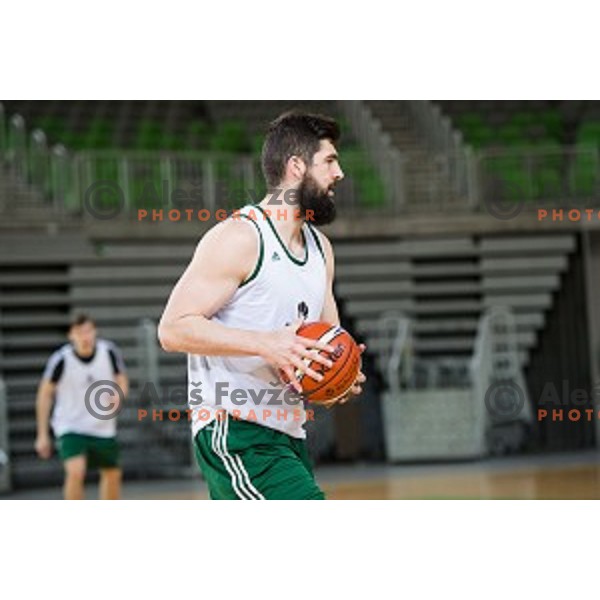 during training of the Slovenian basketball national team, Arena Stozice, Ljubljana, Slovenia on February 19, 2018