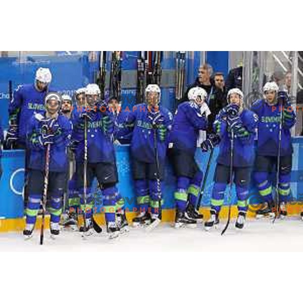 Olympic ice hockey tournament match between Slovenia and Norway during PyeongChang 2018 Winter Olympic Games, South Korea on February 20, 2018
