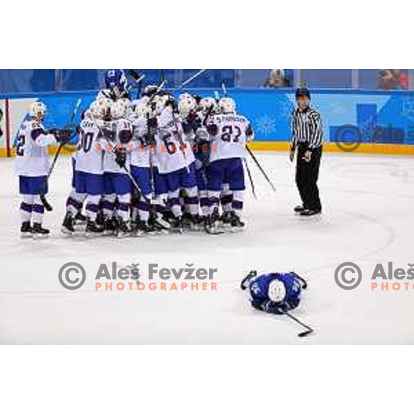 Olympic ice hockey tournament match between Slovenia and Norway during PyeongChang 2018 Winter Olympic Games, South Korea on February 20, 2018