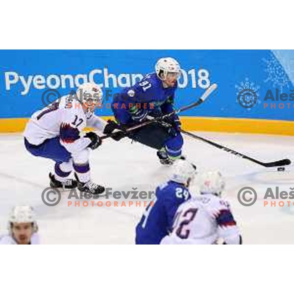 Olympic ice hockey tournament match between Slovenia and Norway during PyeongChang 2018 Winter Olympic Games, South Korea on February 20, 2018