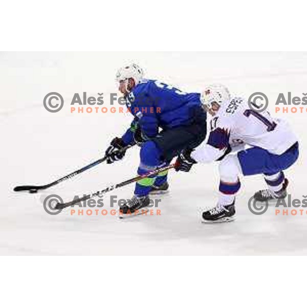 Olympic ice hockey tournament match between Slovenia and Norway during PyeongChang 2018 Winter Olympic Games, South Korea on February 20, 2018
