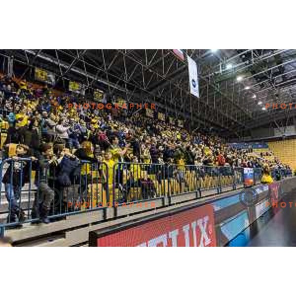 Athmosphere during EHF Champions League match between Celje PL and Aalborg, in Arena Zlatorog, Celje, on February 24, 2018