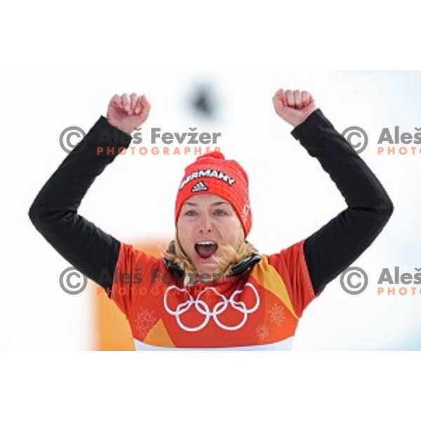 Snowboard Women\'s Parallel Giant Slalom at Phoenix Snow park during PyeongChang 2018 Winter Olympic Games, South Korea on February 24, 2018