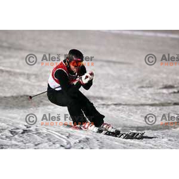 Jure Kosir at Grubin Memorial before AUDI FIS World Cup races in Kranjska gora, Slovenia on March 2, 2018
