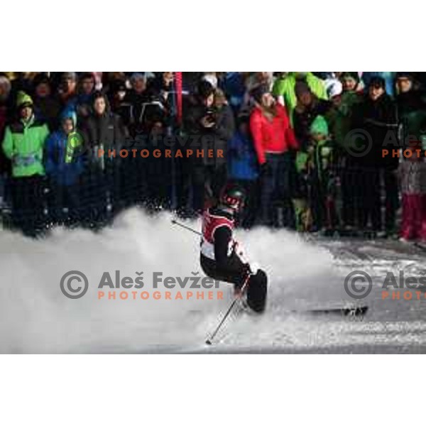 Jure Kosir at Grubin Memorial before AUDI FIS World Cup races in Kranjska gora, Slovenia on March 2, 2018