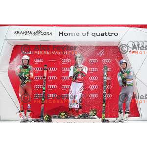 Marcel Hirscher (AUT), winner of AUDI FIS World Cup Giant Slalom for 57. Vitranc Cup in Kranjska gora, Slovenia on March 3, 2018