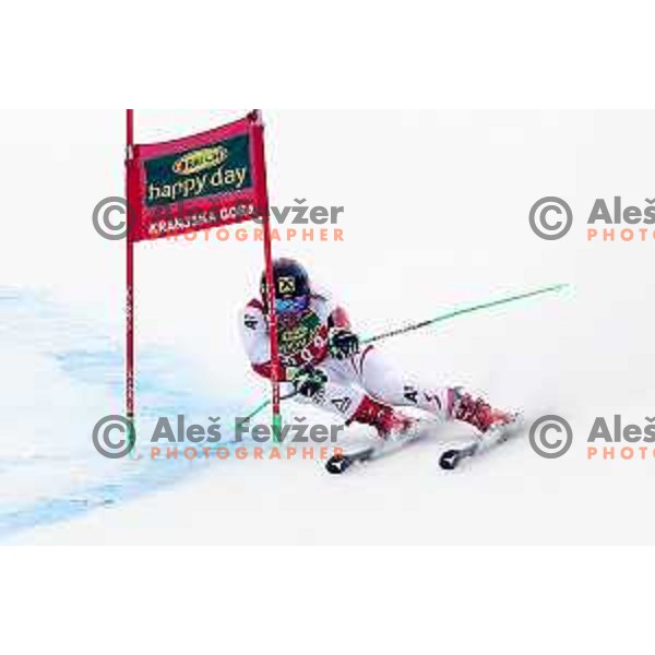 Marcel Hirscher (AUT), winner of AUDI FIS World Cup Giant Slalom for 57. Vitranc Cup in Kranjska gora, Slovenia on March 3, 2018