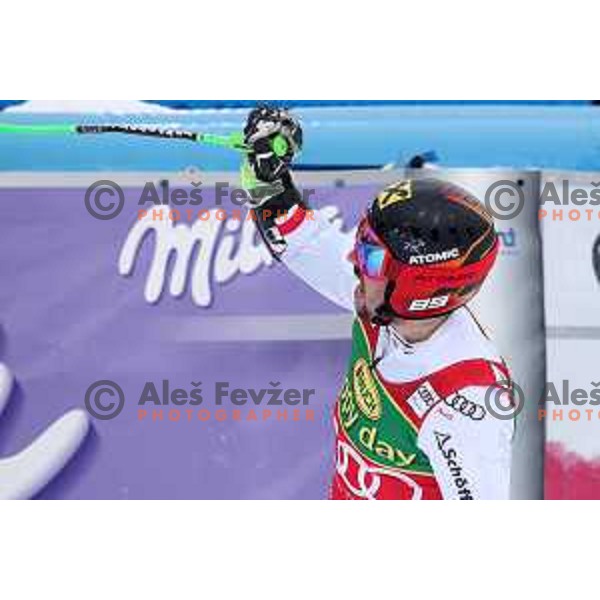 Marcel Hirscher (AUT), winner of AUDI FIS World Cup Giant Slalom for 57. Vitranc Cup in Kranjska gora, Slovenia on March 3, 2018