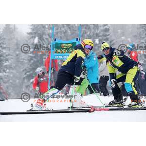 Stefan Hadalin (SLO) at Course inspection before AUDI FIS World Cup Giant Slalom for 57. Vitranc Cup in Kranjska gora, Slovenia on March 3, 2018