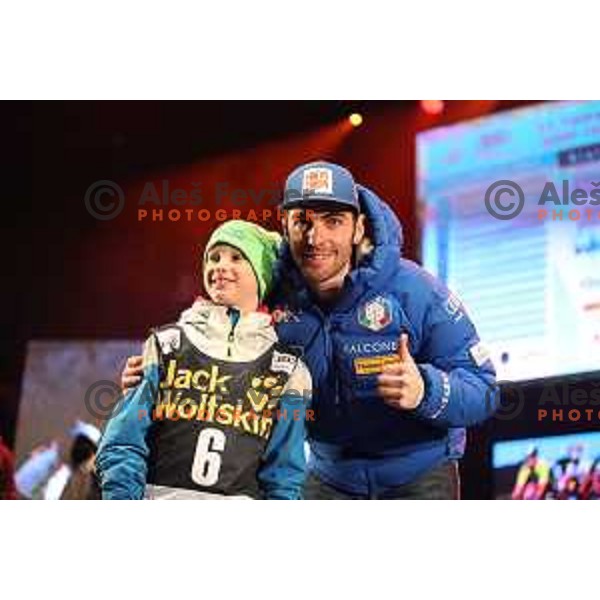 Q-max party and public draw of starting numbers of AUDI FIS World Cup Slalom for 57. Vitranc Cup in Kranjska gora, Slovenia on March 3, 2018