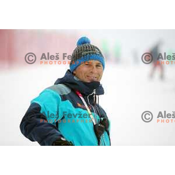 Course inspection before AUDI FIS World Cup Slalom for 57. Vitranc Cup in Kranjska gora, Slovenia on March 4, 2018