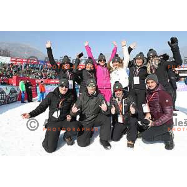 AUDI FIS World Cup Slalom for 57. Vitranc Cup in Kranjska gora, Slovenia on March 4, 2018
