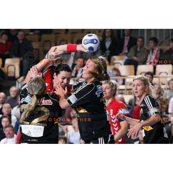 Argenti at handball game Krim Mercator-Sevehof in EHF Champions league, played in Ljubljana 5.01.2008. Photo by Ales Fevzer 