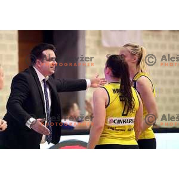 action during the Final of Slovenian Women\'s Basketball Cup between Triglav and Cinkarna Celje in Kranj on March 11, 2018