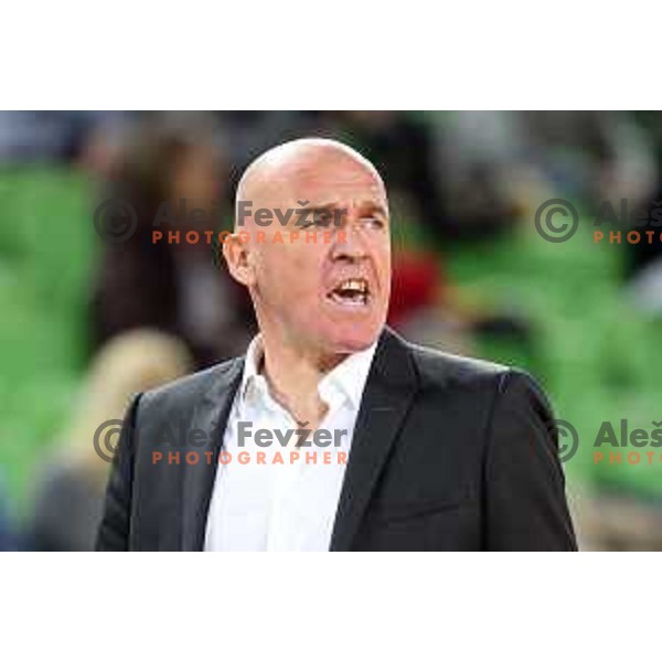 of Petrol Olimpija in action during ABA league basketball match between Petrol Olimpija and Zadar in Stozice Hall, Ljubljana on March 11, 2018