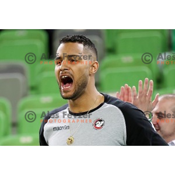 Devin Oliver during Nova KBM league basketball match between Petrol Olimpija and Krka in Stozice, Ljubljana, Slovenia on March 17, 2018