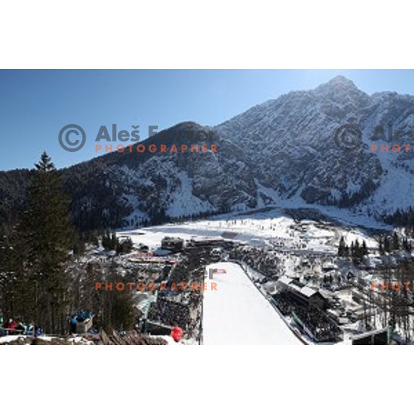 competes at Ski flying Qualification during the Final of Ski jumping World Cup 2017/2018 in Planica, Slovenia on March 22, 2018
