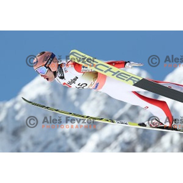Stefan Kraft (GER) competes at Ski flying Qualification during the Final of Ski jumping World Cup 2017/2018 in Planica, Slovenia on March 22, 2018