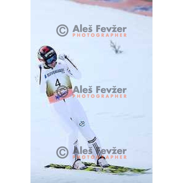 Robert Kranjec (SLO) at Ski flying event during the Final of Ski jumping World Cup 2017/2018 in Planica, Slovenia on March 23, 2018
