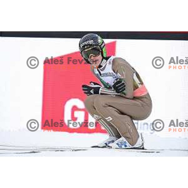 Peter Prevc (SLO) at Ski flying event during the Final of Ski jumping World Cup 2017/2018 in Planica, Slovenia on March 23, 2018