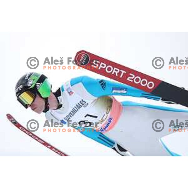 Anze Semenic (SLO) at Ski flying during the Final of Ski jumping World Cup 2017/2018 in Planica, Slovenia on March 23, 2018