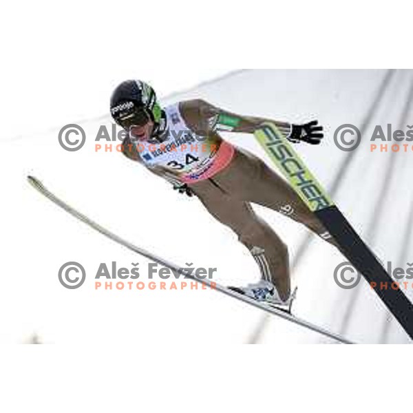 Peter Prevc (SLO) at Ski flying event during the Final of Ski jumping World Cup 2017/2018 in Planica, Slovenia on March 23, 2018