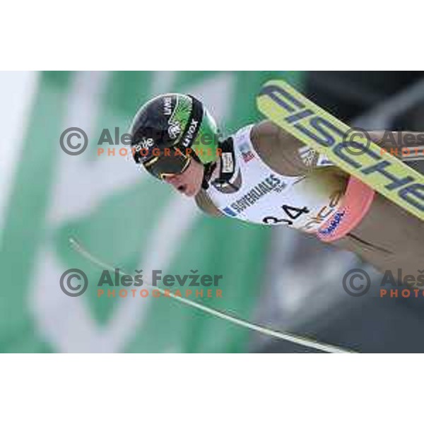 Peter Prevc (SLO) at Ski flying event during the Final of Ski jumping World Cup 2017/2018 in Planica, Slovenia on March 23, 2018