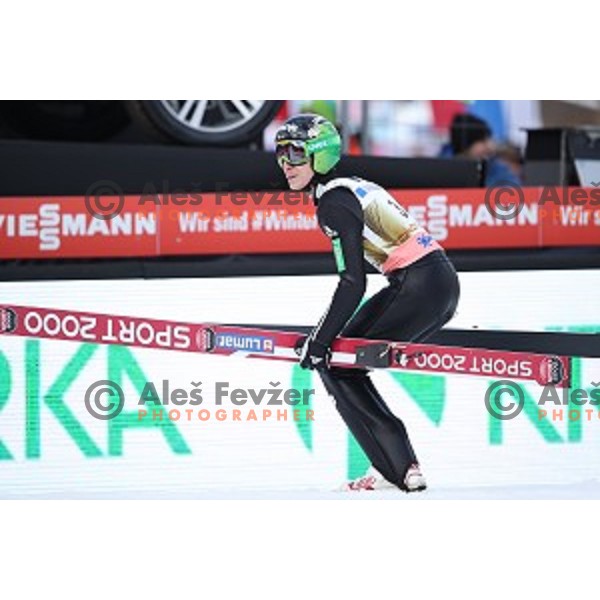 Jurij Tepes (SLO) at Ski flying event during the Final of Ski jumping World Cup 2017/2018 in Planica, Slovenia on March 23, 2018