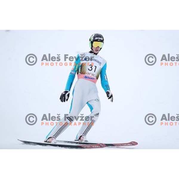 Anze Semenic (SLO) at Ski flying during the Final of Ski jumping World Cup 2017/2018 in Planica, Slovenia on March 23, 2018