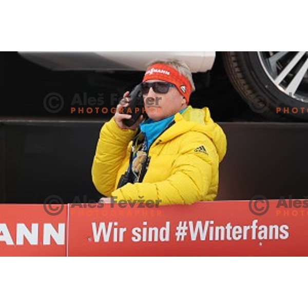 Walter Hofer at Ski flying event during the Final of Ski jumping World Cup 2017/2018 in Planica, Slovenia on March 23, 2018