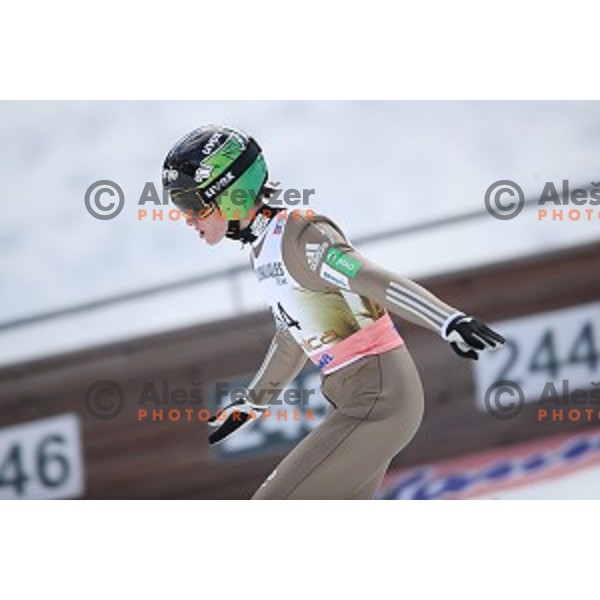Peter Prevc (SLO) at Ski flying event during the Final of Ski jumping World Cup 2017/2018 in Planica, Slovenia on March 23, 2018