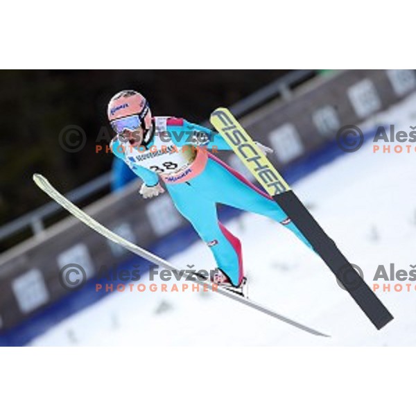 Stefan Kraft at Ski flying during the Final of Ski jumping World Cup 2017/2018 in Planica, Slovenia on March 23, 2018