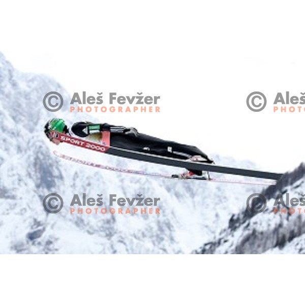 Jurij Tepes (SLO) at Ski flying event during the Final of Ski jumping World Cup 2017/2018 in Planica, Slovenia on March 23, 2018
