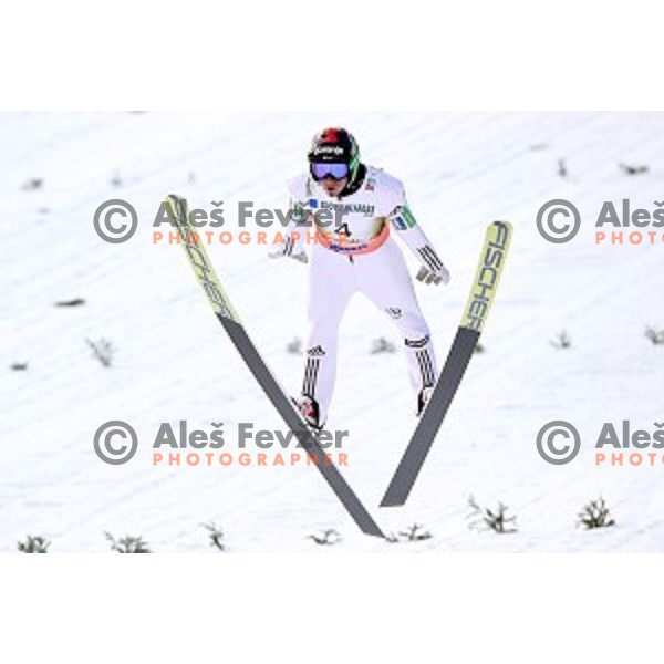 Robert Kranjec (SLO) at Ski flying event during the Final of Ski jumping World Cup 2017/2018 in Planica, Slovenia on March 23, 2018