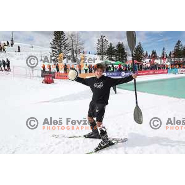 Luza Contest at Krvavec Ski Resort, Cerklje, Slovenia on April 1, 2018