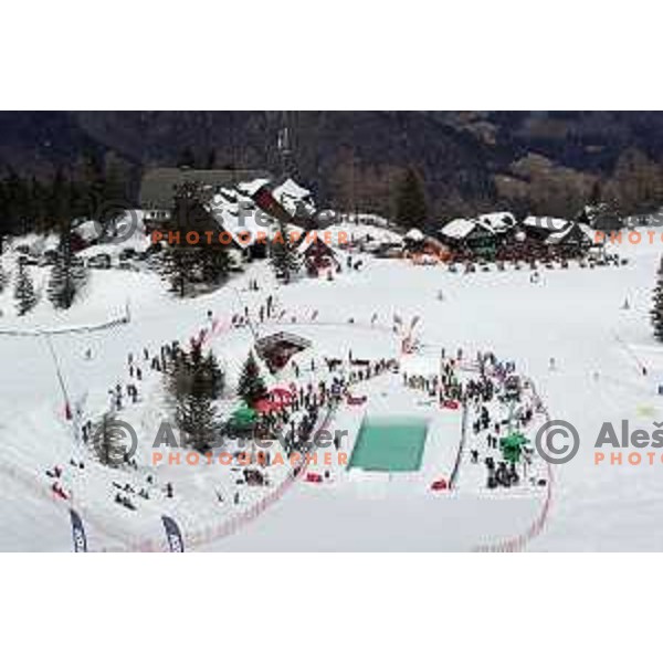 Luza Contest at Krvavec Ski Resort, Cerklje, Slovenia on April 1, 2018