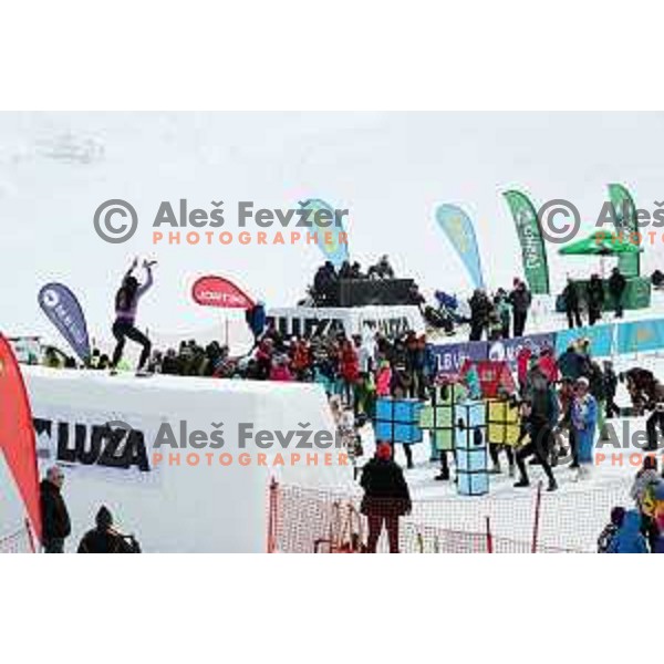 Luza Contest at Krvavec Ski Resort, Cerklje, Slovenia on April 1, 2018