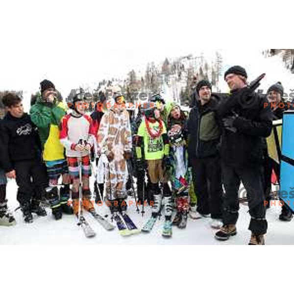 Luza Contest at Krvavec Ski Resort, Cerklje, Slovenia on April 1, 2018