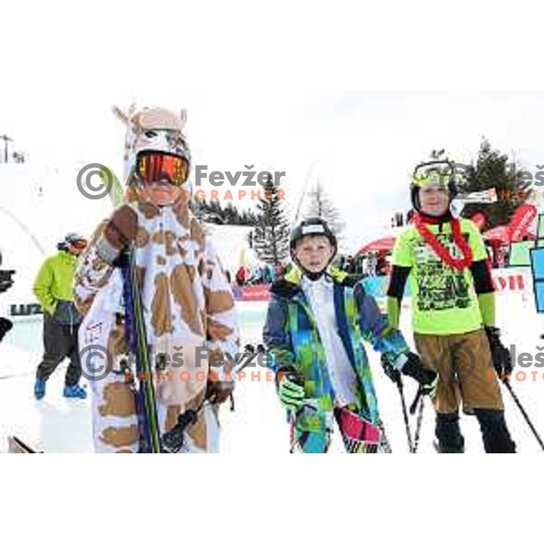 Luza Contest at Krvavec Ski Resort, Cerklje, Slovenia on April 1, 2018