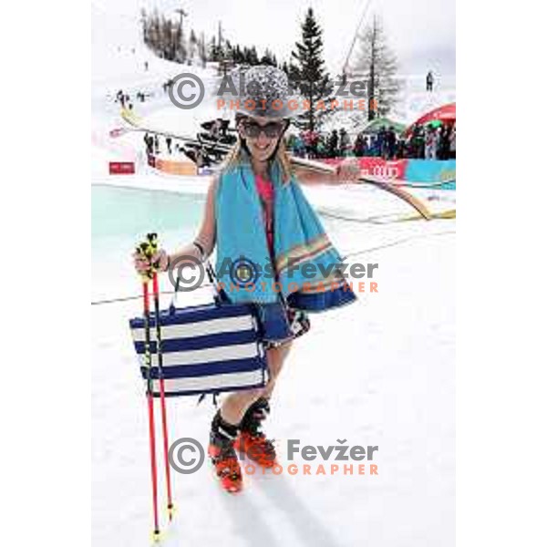 Luza Contest at Krvavec Ski Resort, Cerklje, Slovenia on April 1, 2018