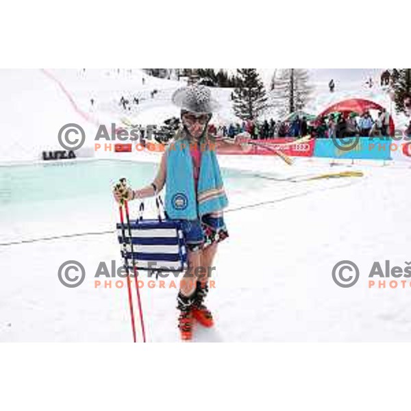 Luza Contest at Krvavec Ski Resort, Cerklje, Slovenia on April 1, 2018